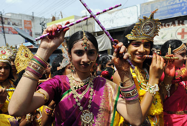 Kuchipudi dancer