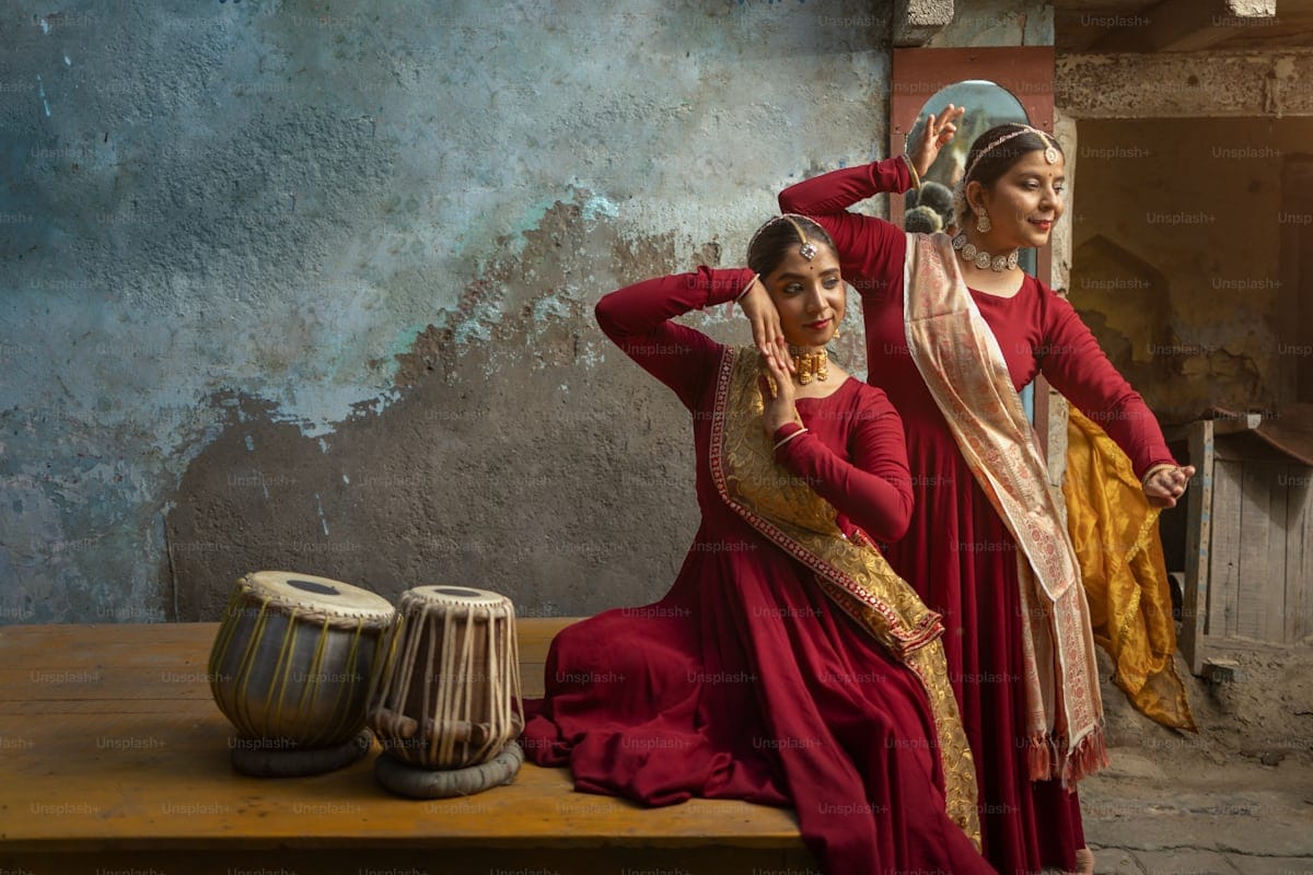Kathak dancer