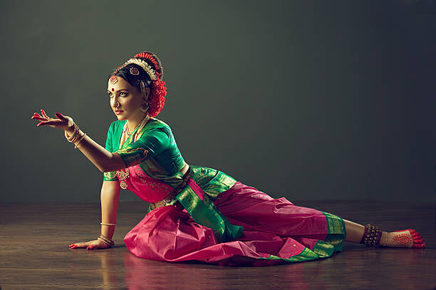 Kuchipudi dancer