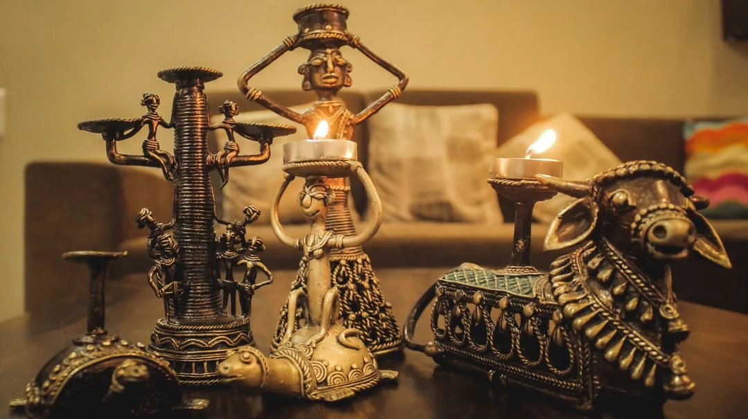 Dhokra tribal figurines